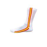 Calcetines con bandera vertical