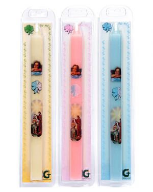 VELA EN ESTUCHE PARA BAUTISMO