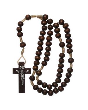 ROSARIO DE MADERA OCURA