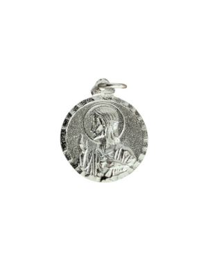 medallita corazon ce jesús