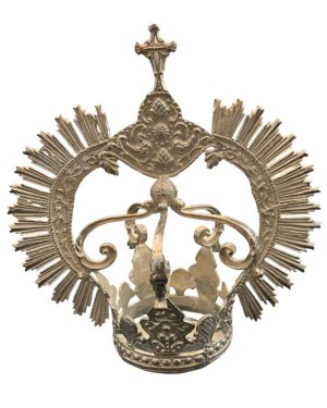 CORONA IMPERIAL NIQUEL –  6,5CM